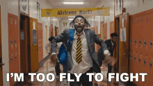 Im Too Fly To Fight Amine GIF