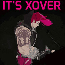 Its Joever Its Xover GIF - Its Joever Its Xover Omega Strikers GIFs