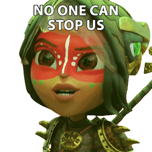 No One Can Stop Us Maya Sticker - No One Can Stop Us Maya Zoe Saldana Stickers
