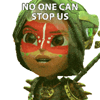 No One Can Stop Us Maya Sticker - No One Can Stop Us Maya Zoe Saldana Stickers