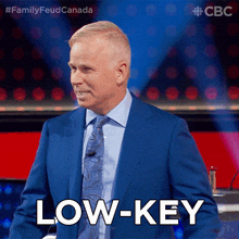 Low Key Gerry Dee GIF - Low Key Gerry Dee Family Feud Canada GIFs