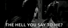 Maleficent The Hell You Say To Me GIF - Maleficent The Hell You Say To Me Death Glare GIFs
