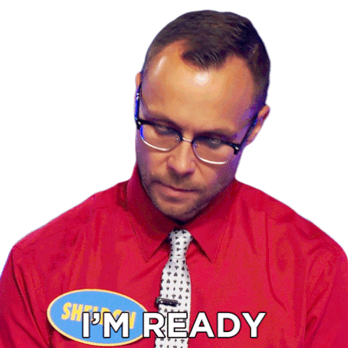 Im Ready Sheldon Sticker - Im Ready Sheldon Family Feud Canada Stickers