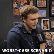 Worst Case Scenario Dave Olson GIF - Worst Case Scenario Dave Olson Smite Game Night GIFs