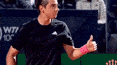 Alexander Shevchenko Thumbs Up GIF - Alexander Shevchenko Thumbs Up Tennis GIFs