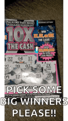 Michigan Lottery GIF - Michigan Lottery Cash GIFs