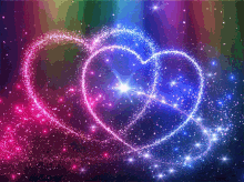 sparkle heart love glitters in love