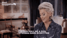 Dorinda Rhony Dog Bark Bark GIF - Dorinda Rhony Dog Bark Bark Dorinda Medley GIFs