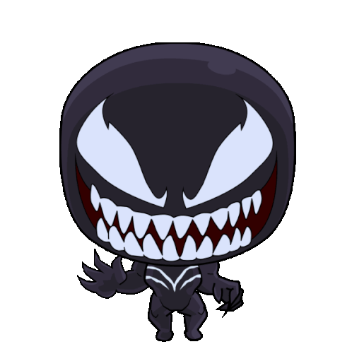 Hello Venom Sticker - Hello Venom Hi Stickers