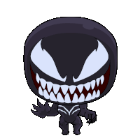 Hello Venom Sticker - Hello Venom Hi Stickers