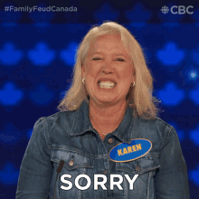 Sorry Family Feud Canada GIF - Sorry Family Feud Canada Im Sorry GIFs