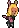 a pixel art of a cartoon character holding a gun and wearing a suit and tie .