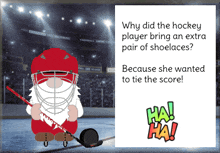 Gnome Hockey GIF - Gnome Hockey Funny GIFs