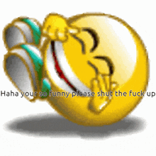 Yellow Emoji GIF - Yellow Emoji Laughing GIFs