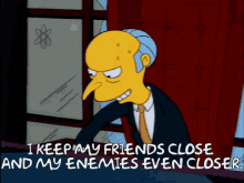 Mr Burns Simpsons GIF - Mr Burns Simpsons Enemies GIFs
