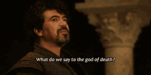 What Do We Say Game Of Thrones GIF - What Do We Say Game Of Thrones Not Today GIFs