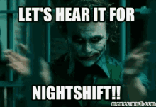 Night Shift Night Team GIF - Night Shift Night Team Applause GIFs