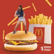 Poponut Jiggy GIF - Poponut Jiggy Hamburger GIFs
