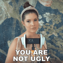 You Are Not Ugly Amanda Cerny GIF - You Are Not Ugly Amanda Cerny Asmr GIFs