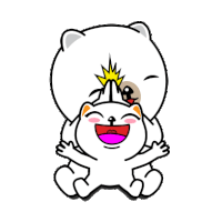 Baby Bear Laughing Sticker - Baby Bear Bear Laughing Stickers