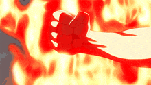 Natsu Dragneel Flames GIF - Natsu Dragneel Flames Fire GIFs