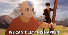 we cant let this happen zuko aang smite avatar the last airbender