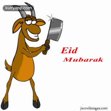 Eid Mubarakh - Bakrid.Gif GIF - Eid Mubarakh - Bakrid Eid Mubarakh From Goat Eid Greetings GIFs