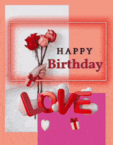 Happy Birthday Wishes Love GIF - Happy Birthday Wishes Love GIFs