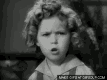 Angry Shirley Temple GIF - Angryface GIFs