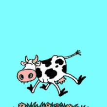Cow Jumping Around GIF - Cow Jumping Around Funny GIFs