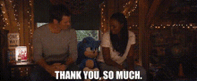 Sonic Thank You So Much GIF - Sonic Thank You So Much Thank You GIFs