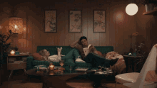 Chill Couch Boy Girl Smile Joy GIF - Chill Couch Boy Girl Smile Joy GIFs