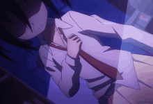 Tomoko Undressing GIF - Tomoko Undressing Anime GIFs