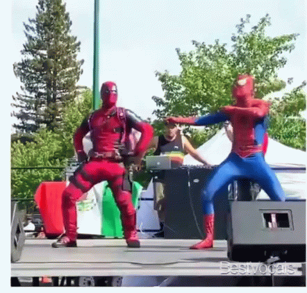 Deadpool Funny GIF - Deadpool Funny Spiderman - Discover & Share GIFs