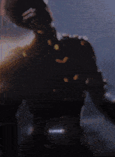 a blurred image of a person with the word lumrex on the bottom right