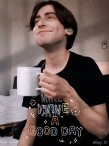 Have A Good Day Aidan Gallagher GIF - Have A Good Day Aidan Gallagher Aidan Good Day GIFs
