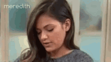 Bethany Mota Gets A Surprise On The Meredith Vieira Show! GIF - The Meredith Vieira Show Bethany Mota Shocked GIFs