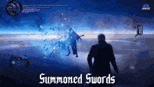 Vergil Devil May Cry 5 GIF - Vergil Devil May Cry 5 Summmoned Swords GIFs