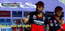 ball is out of sight trending cricket sports ipl