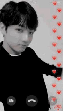 Jungkook Heart Jung Kook GIF - Jungkook Heart Jung Kook Jungkook Love GIFs