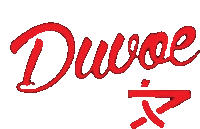 Duvoe Classic Logo Sticker - Duvoe Classic Logo Stickers