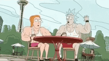 Rick And Morty Summer GIF - Rick And Morty Summer Buff GIFs