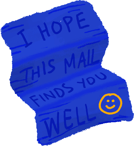 Finds You Well Email Sticker - Finds You Well Email Saying Stickers