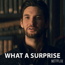 What A Surprise General Kirigan GIF - What A Surprise General Kirigan Ben Barnes GIFs