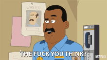 The Fuck You Think Gerald Fitzgerald GIF