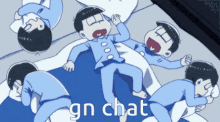 Good Night Night Chat GIF - Good Night Night Chat Osomatsu San GIFs