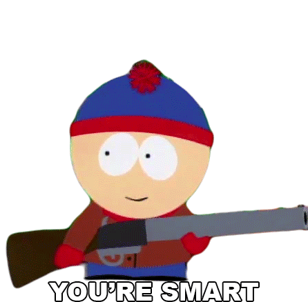 Youre Smart Stan Marsh Sticker - Youre Smart Stan Marsh South Park Stickers