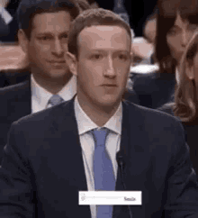 Zuckerberg Smile GIF - Zuckerberg Smile We Run Ads Senator GIFs