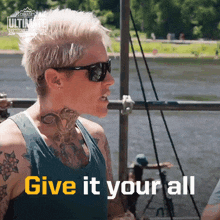 Give It Your All Jen Kish GIF - Give It Your All Jen Kish Canadas Ultimate Challenge GIFs