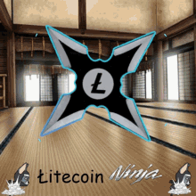 Litecoin Ninja GIF - Litecoin Ninja Star GIFs